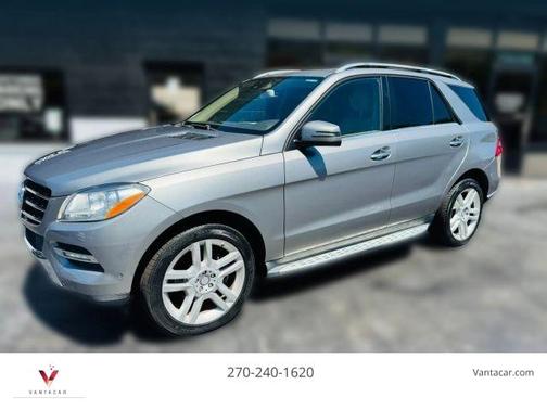 Silver 2015 Mercedes-Benz M-Class ML 350 4MATIC