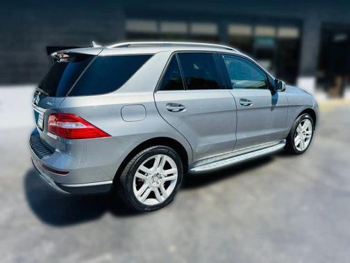 Silver 2015 Mercedes-Benz M-Class ML 350 4MATIC