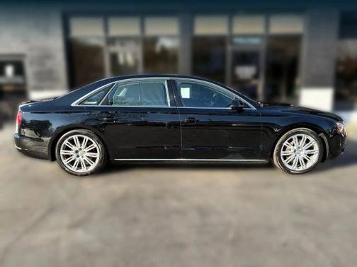 Black 2014 Audi A8 L 3.0 TDI