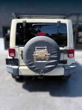 Tan 2017 Jeep Wrangler Unlimited Sahara