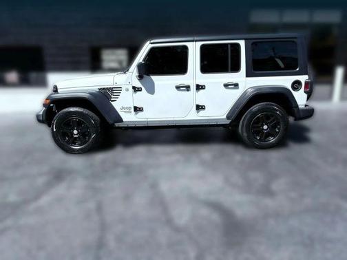 White 2020 Jeep Wrangler Unlimited Sport S