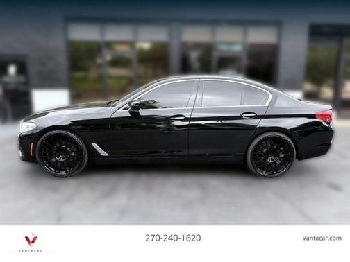 Black 2018 BMW 540 i xDrive