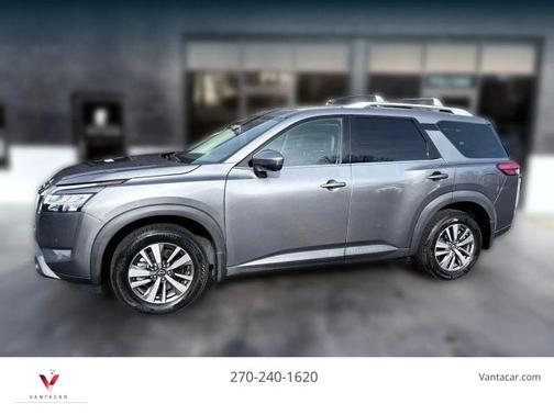 Gun Metallic 2022 Nissan Pathfinder SL SUV