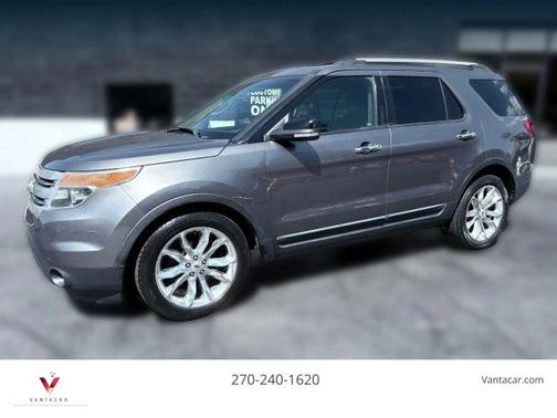 Gray 2012 Ford Explorer XLT