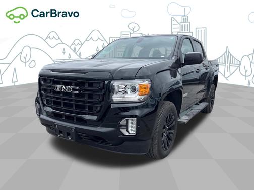 Onyx Black 2022 GMC Canyon 4WD Elevation