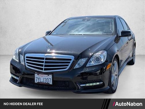 Black 2013 Mercedes-Benz E-Class 4MATIC