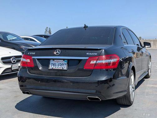 Black 2013 Mercedes-Benz E-Class 4MATIC