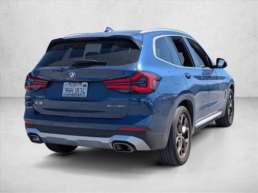 Phytonic Blue Metallic 2023 BMW X3 xDrive30i