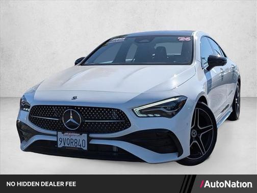Polar White 2026 Mercedes-Benz CLA 250 Base