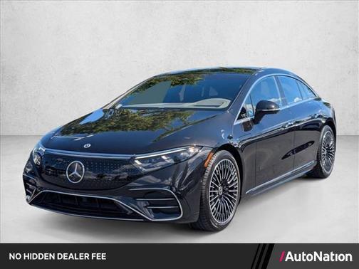 Obsidian Black Metallic 2022 Mercedes-Benz EQS 580 4MATIC