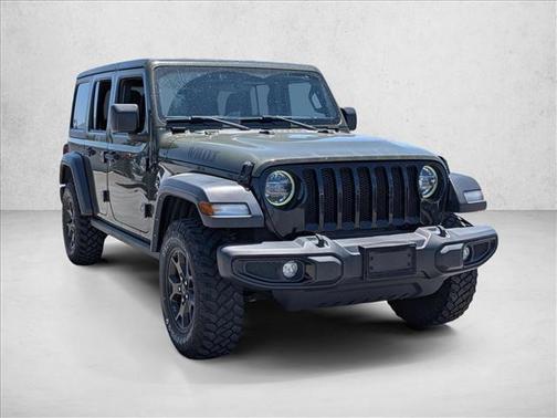 Sarge Green Clearcoat 2022 Jeep Wrangler Willys