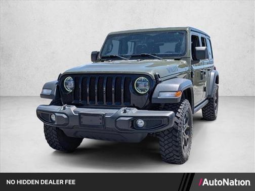 Sarge Green Clearcoat 2022 Jeep Wrangler Willys