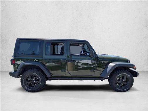 Sarge Green Clearcoat 2022 Jeep Wrangler Willys