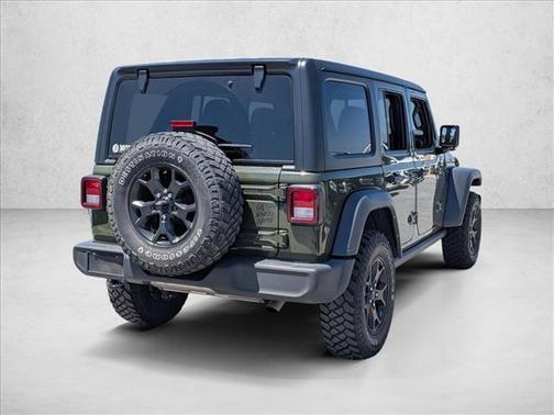 Sarge Green Clearcoat 2022 Jeep Wrangler Willys
