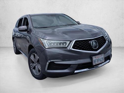 Modern Steel Metallic 2019 Acura MDX 3.5L
