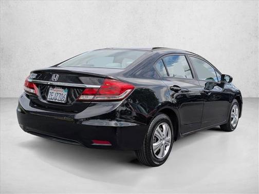 Crystal Black Pearl 2014 Honda Civic LX