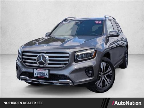 Mountain Grey Metallic 2026 Mercedes-Benz GLB 250 4MATIC