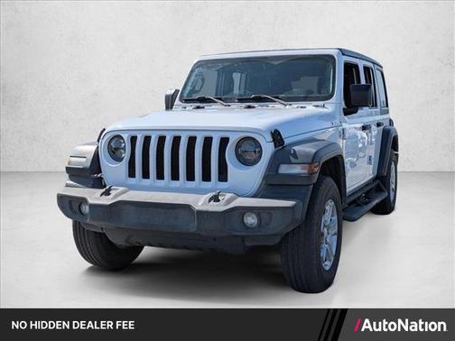 Bright White Clearcoat 2018 Jeep Wrangler Unlimited Sport