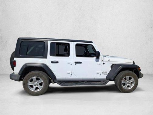 Bright White Clearcoat 2018 Jeep Wrangler Unlimited Sport