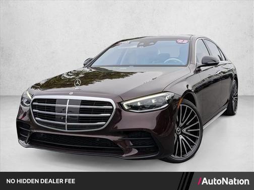 Rubellite Red 2022 Mercedes-Benz S-Class 4MATIC