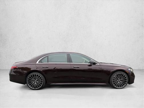 Rubellite Red 2022 Mercedes-Benz S-Class 4MATIC