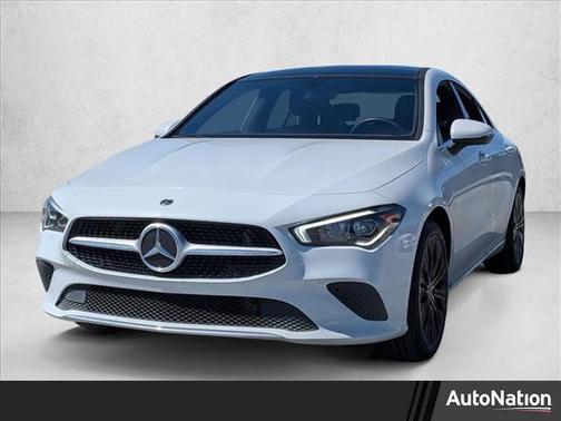 Digital White Metallic 2021 Mercedes-Benz CLA 250 Base