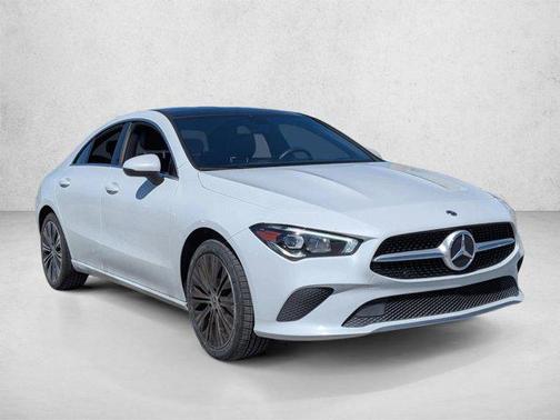 Digital White Metallic 2021 Mercedes-Benz CLA 250 Base