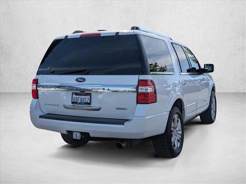 White Platinum Metallic Tri-Coat 2016 Ford Expedition Platinum