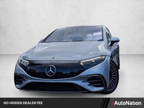Cirrus Silver Metallic 2023 Mercedes-Benz EQS 450 4MATIC