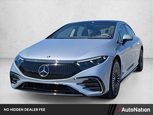 Cirrus Silver Metallic 2023 Mercedes-Benz EQS 450 4MATIC