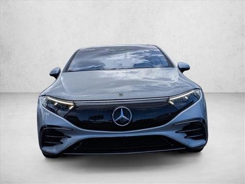 Cirrus Silver Metallic 2023 Mercedes-Benz EQS 450 4MATIC
