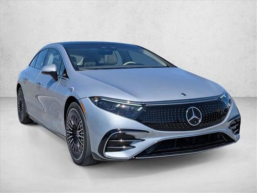 Cirrus Silver Metallic 2023 Mercedes-Benz EQS 450 4MATIC