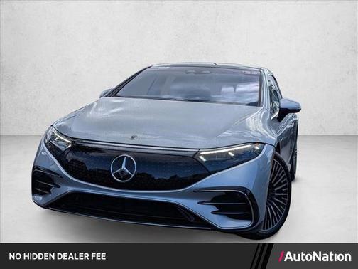 Cirrus Silver Metallic 2023 Mercedes-Benz EQS 450 4MATIC