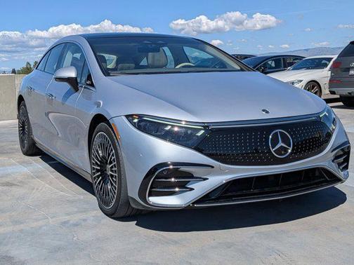 Cirrus Silver Metallic 2023 Mercedes-Benz EQS 450 4MATIC