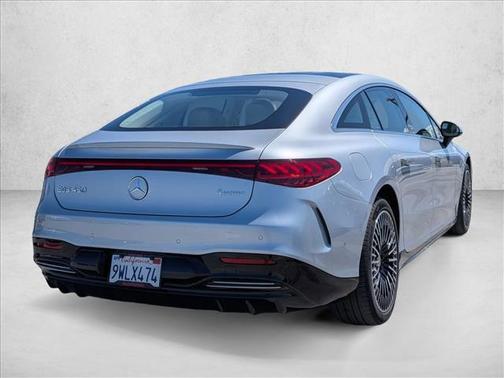 Cirrus Silver Metallic 2023 Mercedes-Benz EQS 450 4MATIC