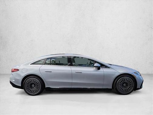 Cirrus Silver Metallic 2023 Mercedes-Benz EQS 450 4MATIC