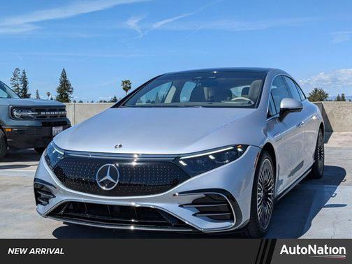 Cirrus Silver Metallic 2023 Mercedes-Benz EQS 450 4MATIC