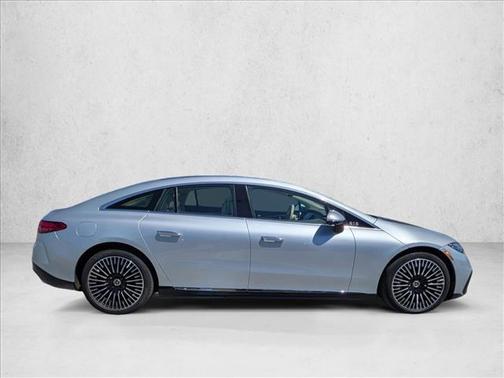 Cirrus Silver Metallic 2023 Mercedes-Benz EQS 450 4MATIC
