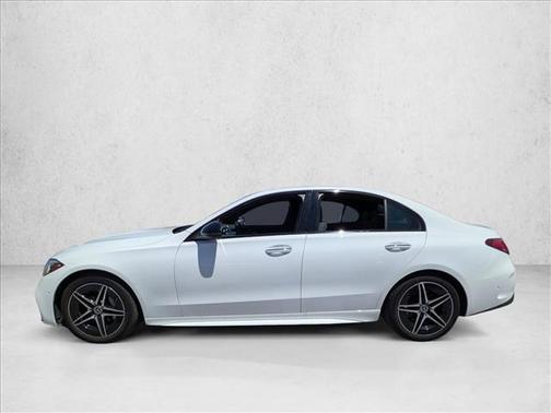 Polar White 2023 Mercedes-Benz C-Class Sedan
