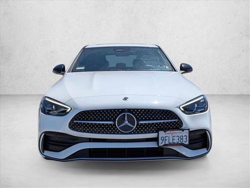 Polar White 2023 Mercedes-Benz C-Class Sedan