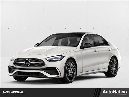 Polar White 2023 Mercedes-Benz C-Class Sedan