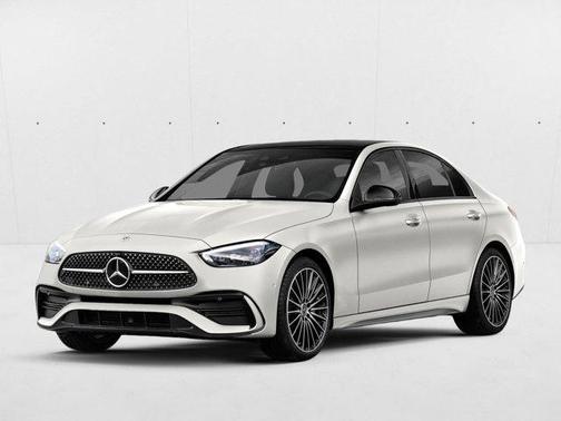 Polar White 2023 Mercedes-Benz C-Class Sedan