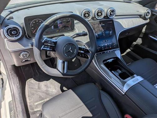 Polar White 2023 Mercedes-Benz C-Class Sedan
