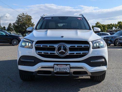 Polar White 2021 Mercedes-Benz GLS 450 4MATIC