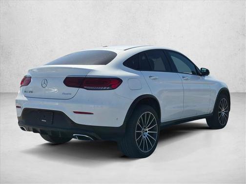 Polar White 2021 Mercedes-Benz GLC 300 4MATIC Coupe