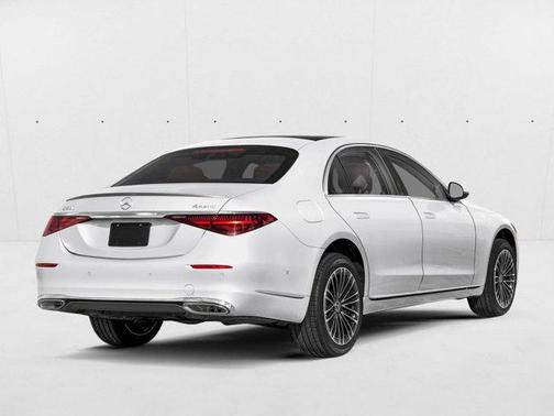 MANUFAKTUR Moonlight White Metallic 2026 Mercedes-Benz S-Class 4MATIC