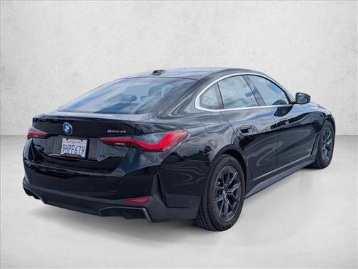 Jet Black 2023 BMW i4 Gran Coupe eDrive40