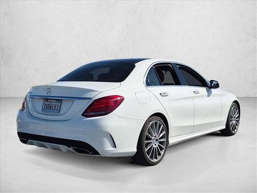 Polar White 2017 Mercedes-Benz C-Class C 300