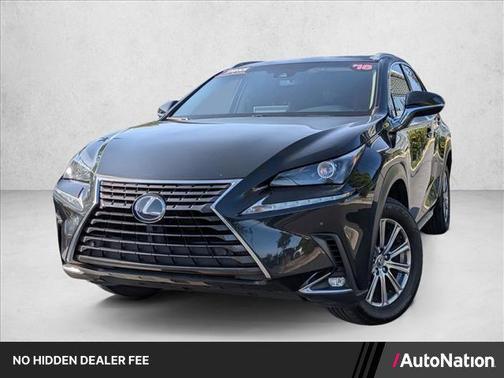 Blue Vortex Metallic 2018 Lexus NX 300h Base