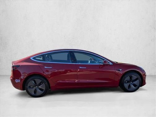 Red Multi-Coat 2018 Tesla Model 3 Long Range